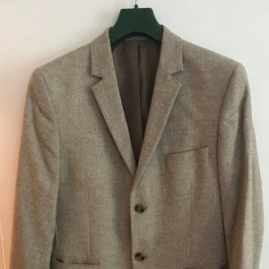 Topman Tan Overcoat
